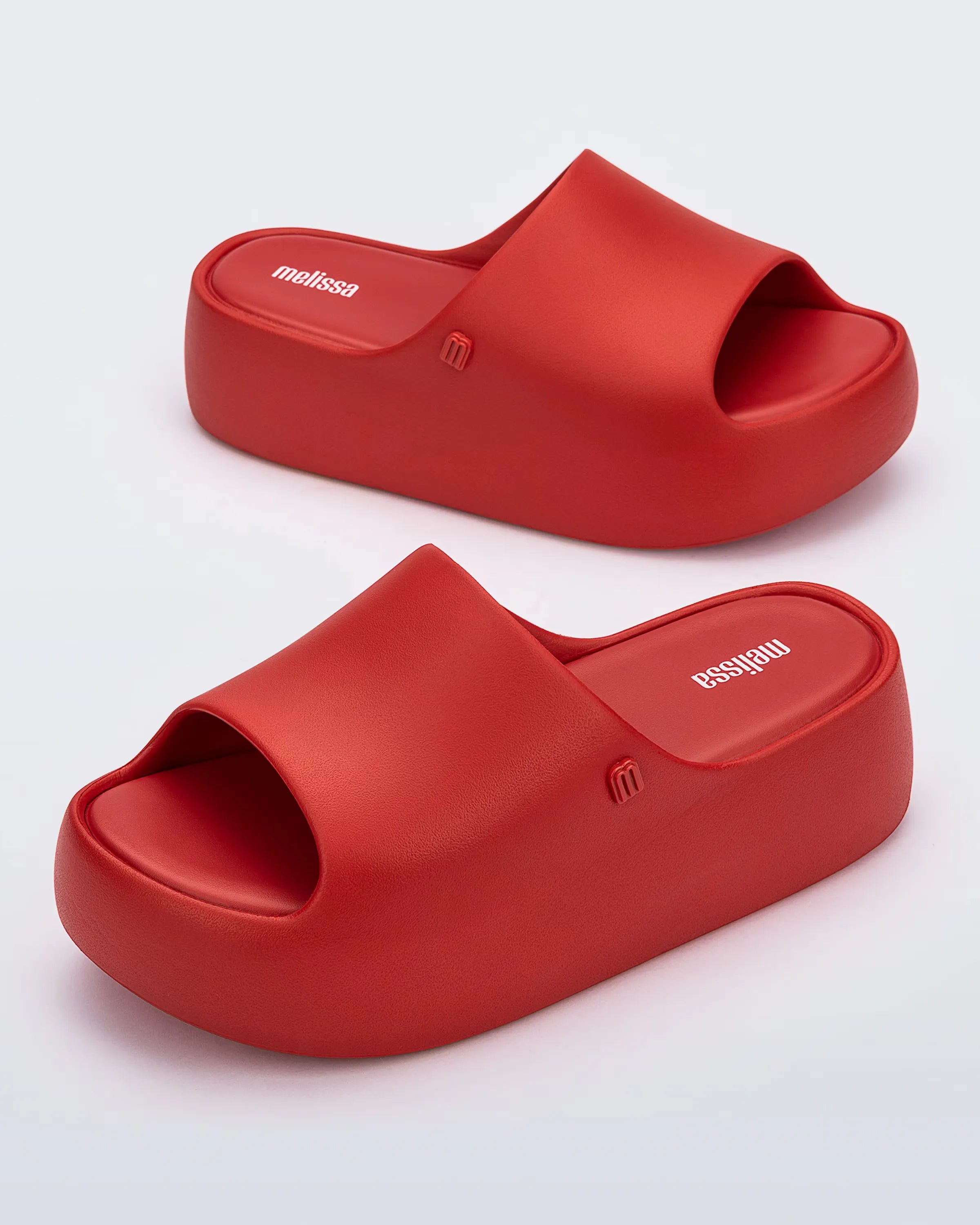 Melissa Free Platform Slide (COR VERMELHO)